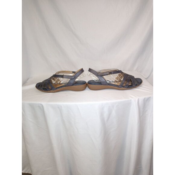NWOT Naturalizer Catrina Spring Denim Blue Strappy Sandals Size 7.5M - Picture 6 of 13